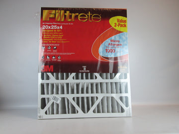 3M Filtrete 25 in. H x 20 in. W x 4 in. D Air Filter